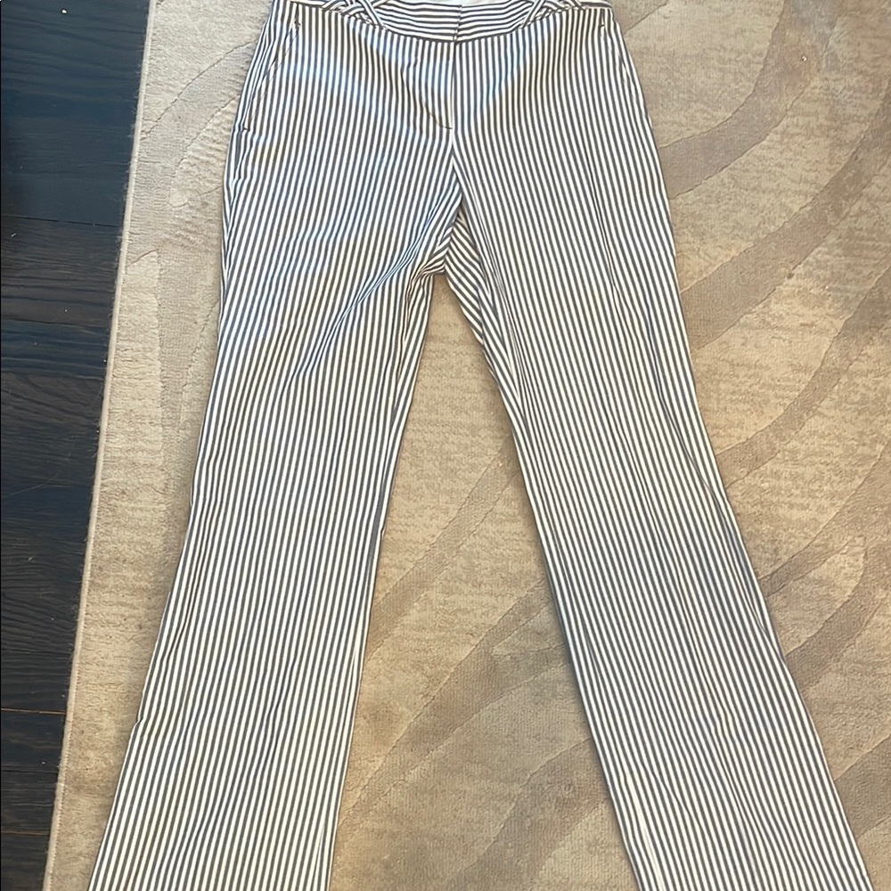 Striped Black and White Pants